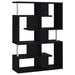 Five Star Furniture - Hoover 5-tier Bookcase Black and Chrome image