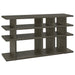 Five Star Furniture - Santos 3-tier Bookcase Weathered Grey image