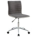 Five Star Furniture - Chryses Adjustable Height Office Chair Grey and Chrome image