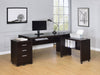 Five Star Furniture - Skeena 3-piece Home Office Set Cappuccino image