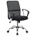 Five Star Furniture - Gerta Office Chair with Mesh Backrest Black and Chrome image