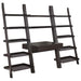 Five Star Furniture - Colella 3-piece 1-drawer Ladder Desk Set Cappuccino image