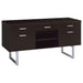 Five Star Furniture - Lawtey 5-drawer Credenza with Adjustable Shelf Cappuccino image