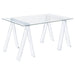 Five Star Furniture - Amaturo Writing Desk with Glass Top Clear image