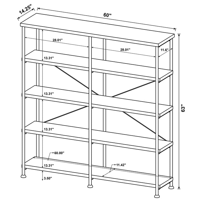 Five Star Furniture - Analiese Bookshelf
