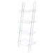 Five Star Furniture - Amaturo 4-shelf Ladder Bookcase Clear image