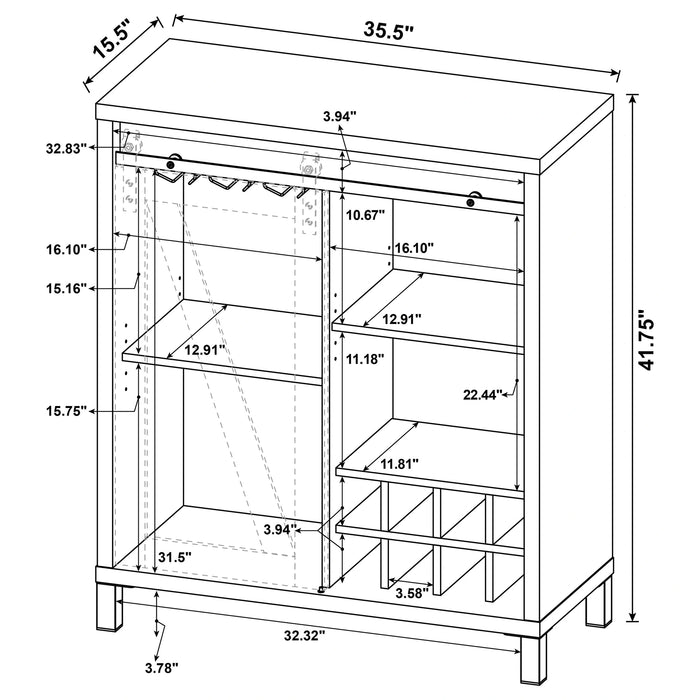 Five Star Furniture - Arlington Bar Cabinet