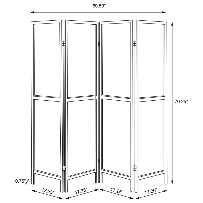 Five Star Furniture - Deepika Four-Panel Room Divider