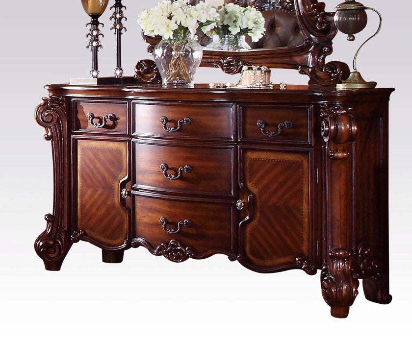 Five Star Furniture - Acme Vendome Traditional Dresser/Server with Four Drawers and Two Doors in Cherry 22005
