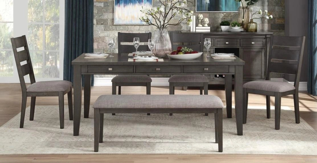 Five Star Furniture - Baresford Bench in Gray 5674-13