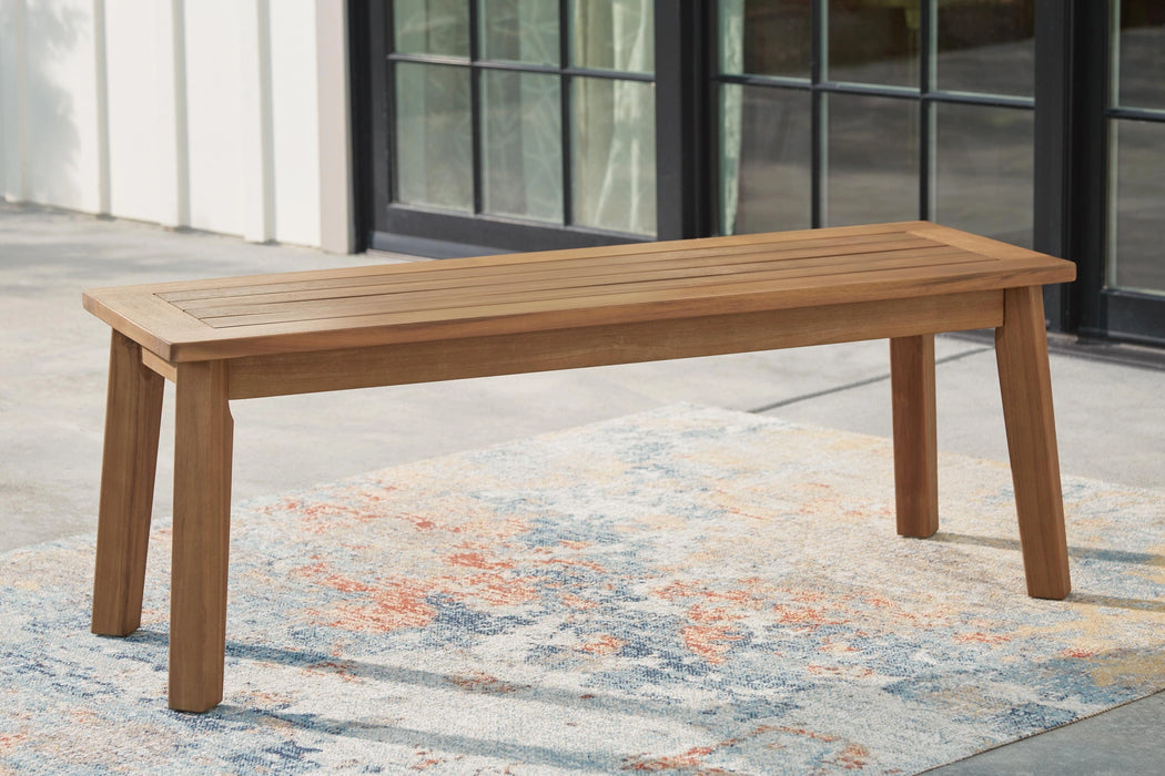 Five Star Furniture - Janiyah Outdoor Dining Bench