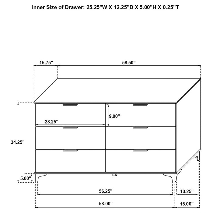 Five Star Furniture - Kendall Bedroom Set