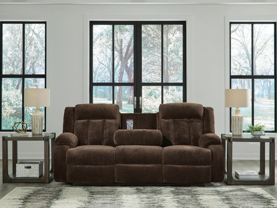 Five Star Furniture - Observation Power Reclining Sofa with Drop Down Table