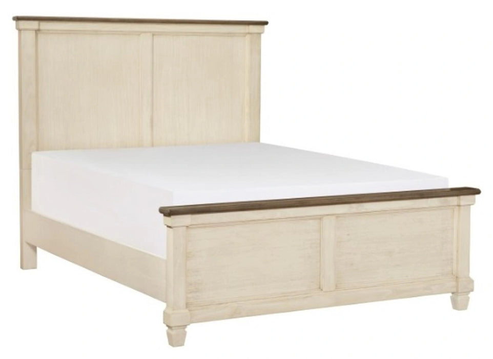 Five Star Furniture - Weaver Queen Panel Bed in Antique White 1626-1*