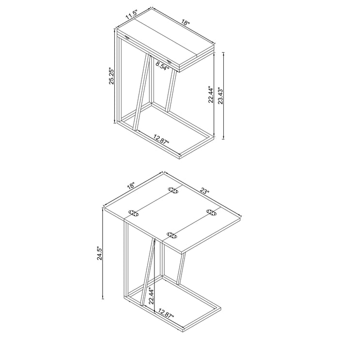 Five Star Furniture - Carly Side Table