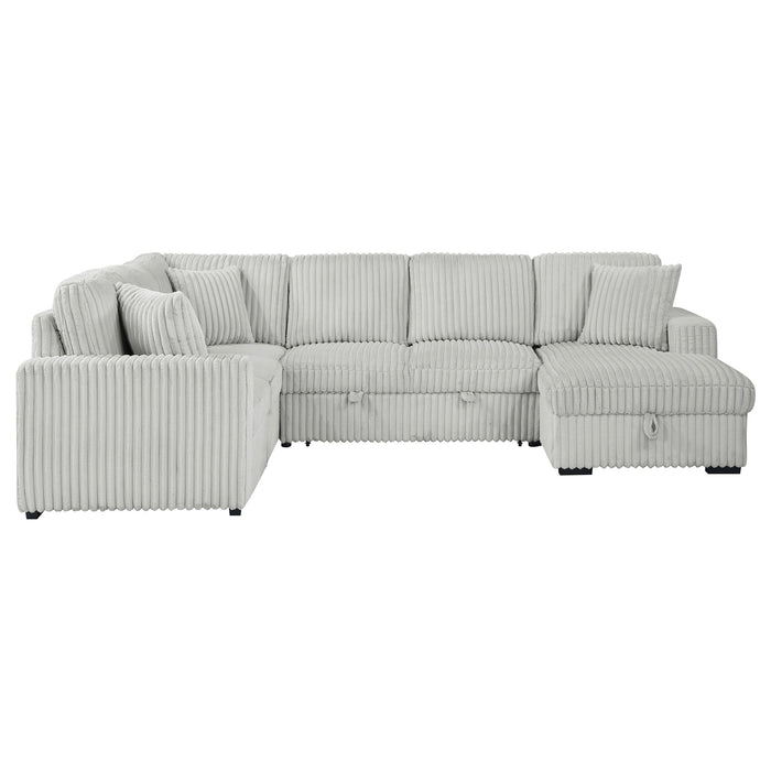 Five Star Furniture - Devonshire Pull-Out Sleeper Sectional Sofa