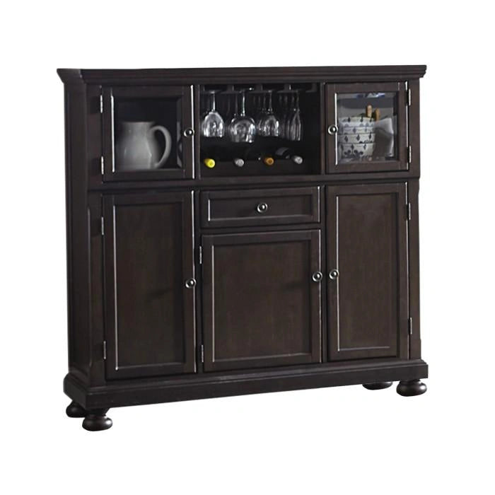 Five Star Furniture - Begonia Curio in Gray 1718GY-40