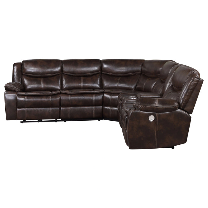 Five Star Furniture - Sycamore Power Reclining Sectional Sofa
