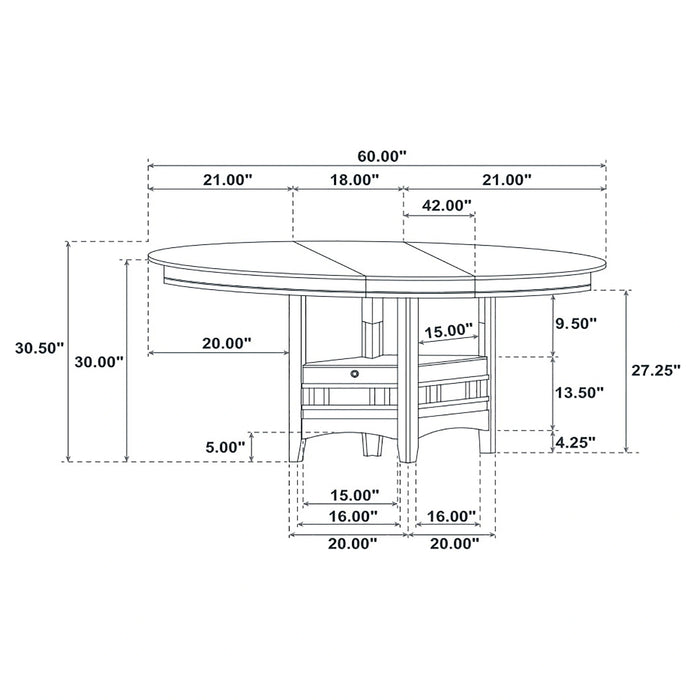 Five Star Furniture - Lavon Extension Dining Table