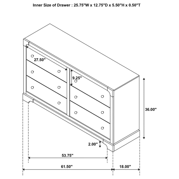 Five Star Furniture - Gran Park Bedroom Set