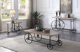 Five Star Furniture - Francie Oak & Antique Gray Coffee Table image