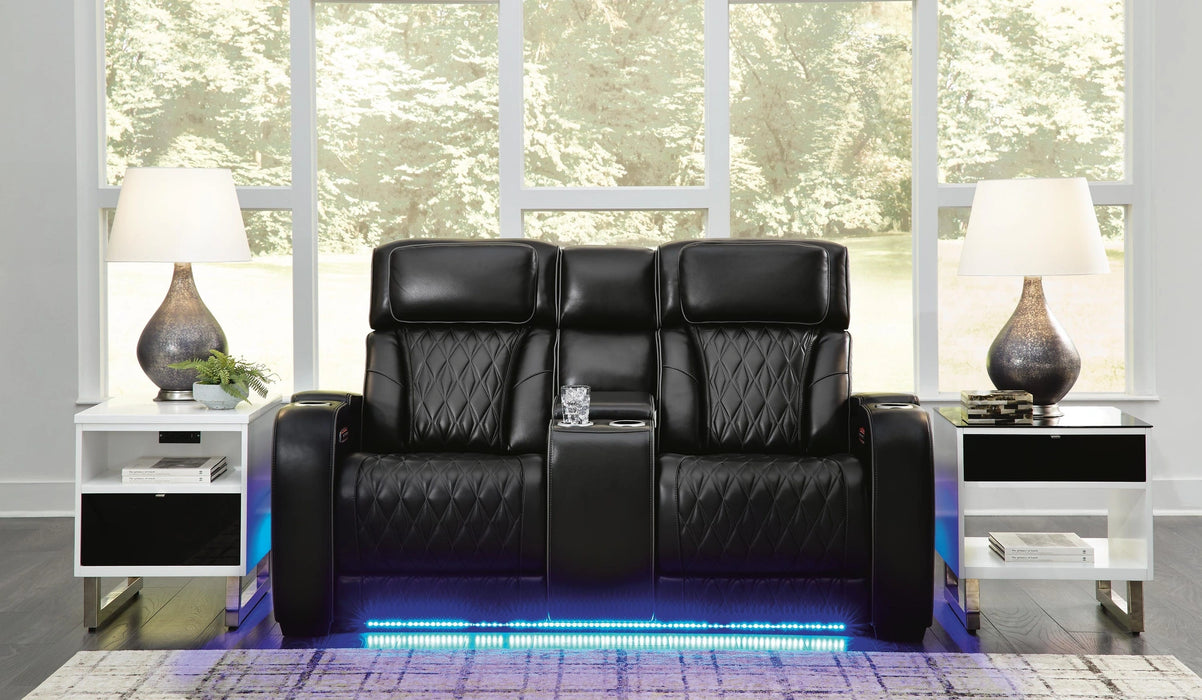 Five Star Furniture - Boyington Power Reclining Loveseat with Console