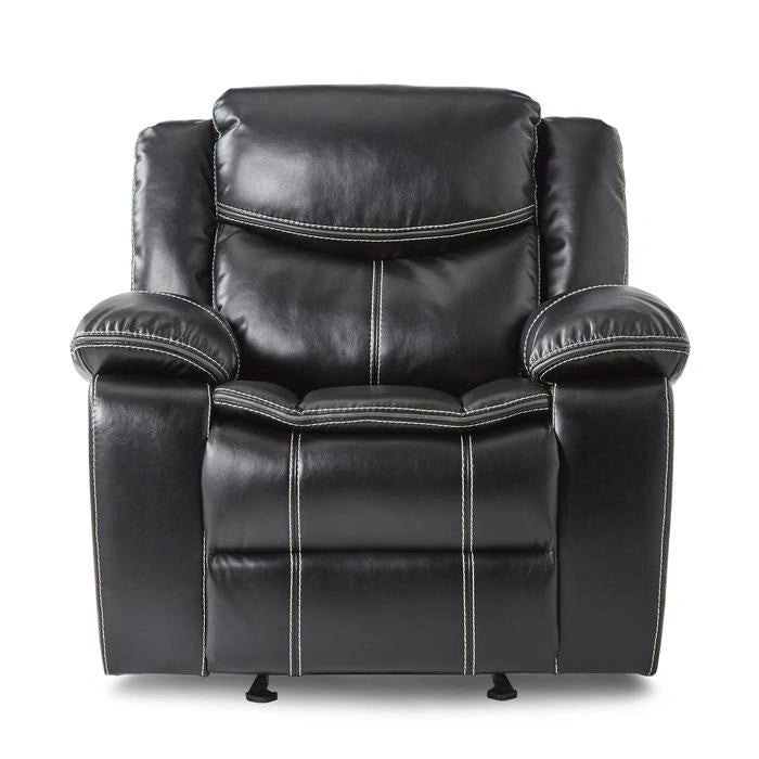 Five Star Furniture - Bastrop Glider Reclining Chair in Black 8230BLK-1