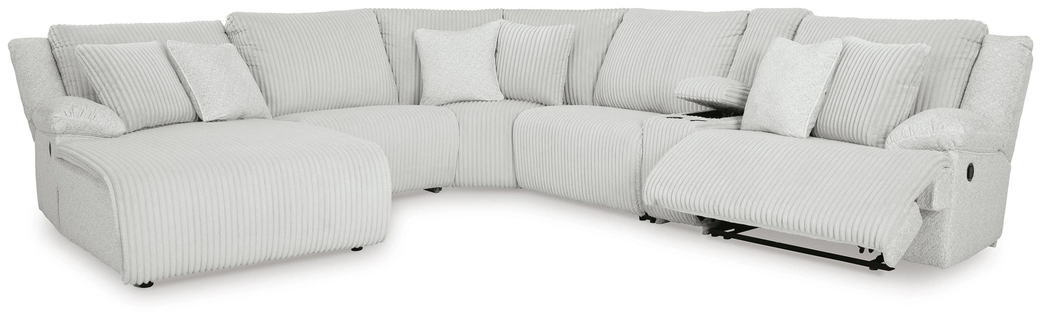 Five Star Furniture - Top Tier Reclining Sectional with Chaise