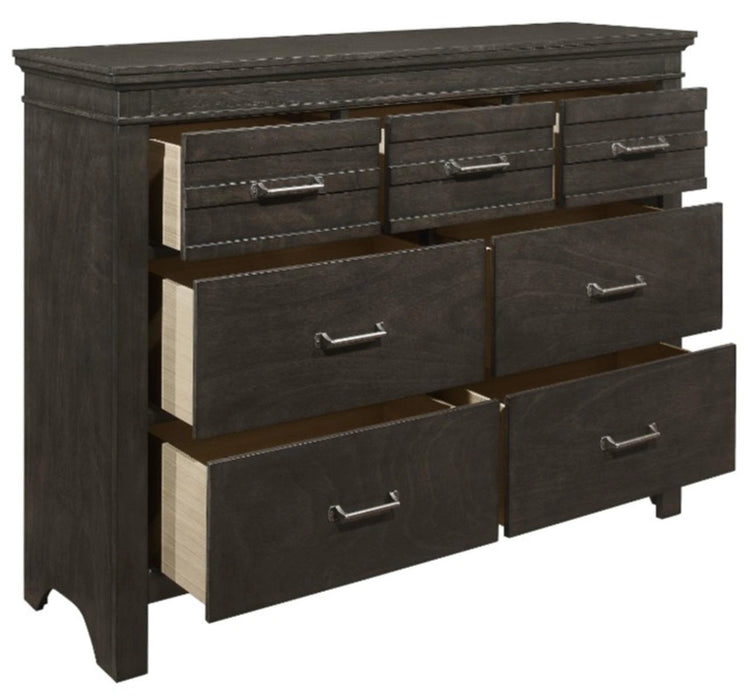 Five Star Furniture - Blaire Farm Dresser in Saddle Brown Wood 1675-5