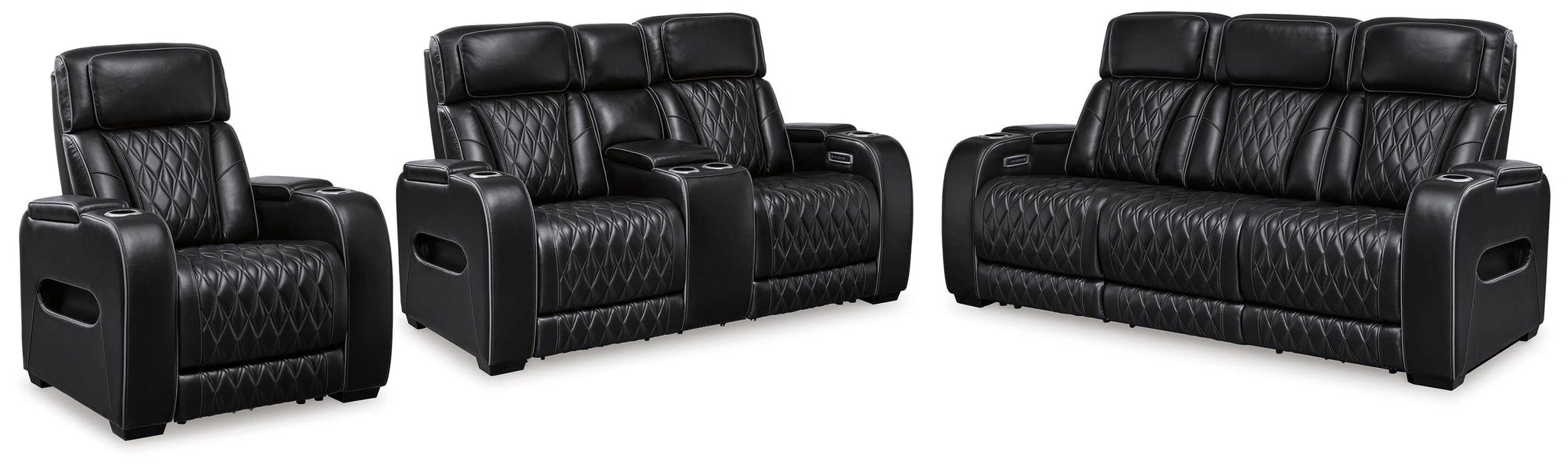 Five Star Furniture - Boyington Power Reclining Sofa, Loveseat and Recliner