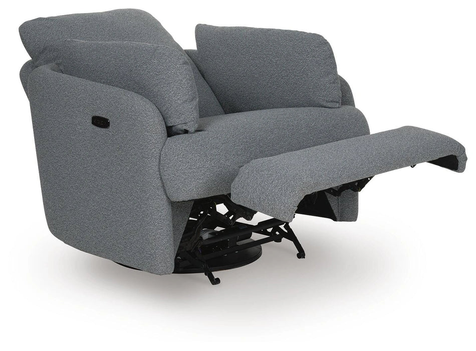 Five Star Furniture - Alainmont Next-Gen Nuvella Swivel Power Recliner