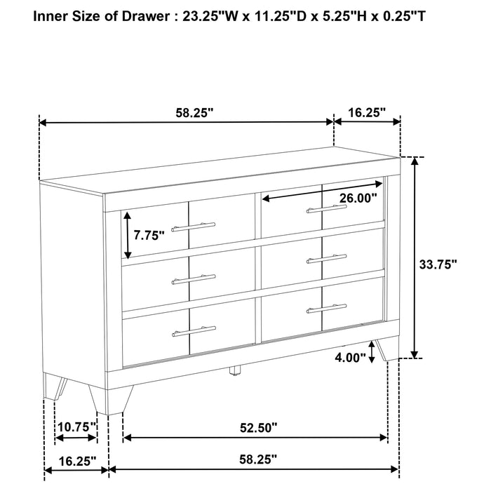 Five Star Furniture - Trenton Bedroom Set