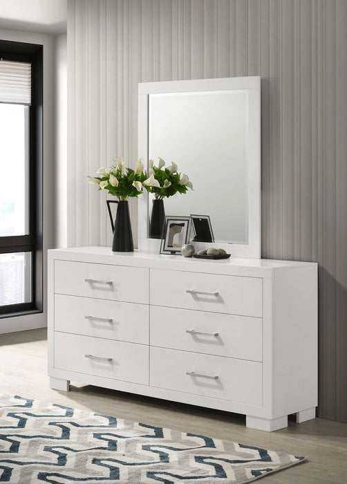 Five Star Furniture - Jessica Dresser with Mirror