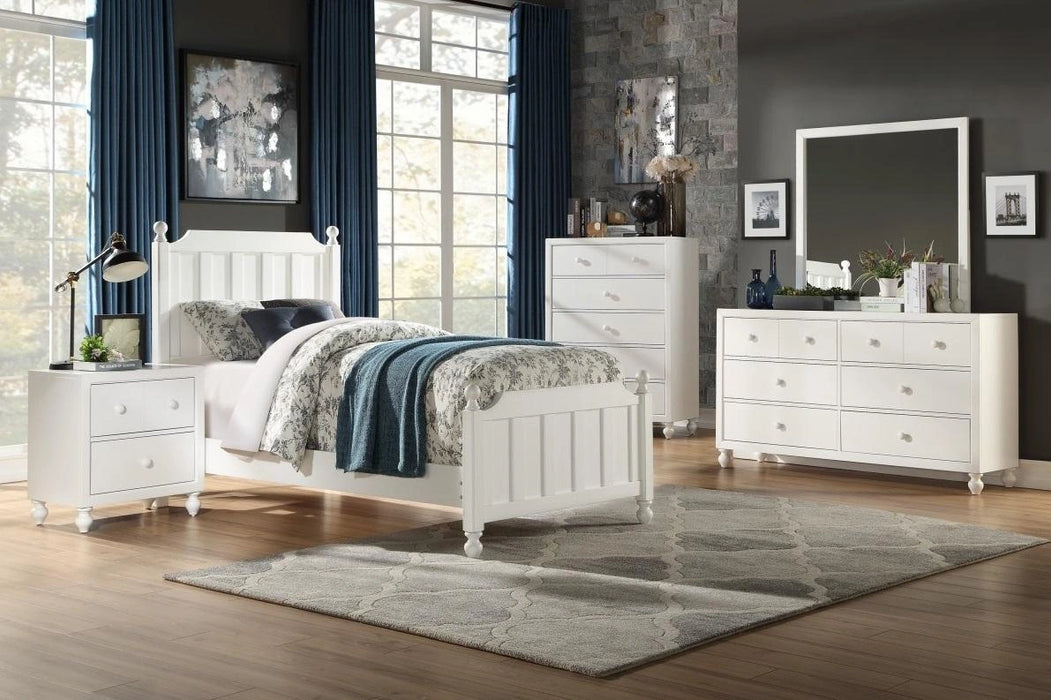 Five Star Furniture - Wellsummer 6 Drawer Dresser in White 1803W-5
