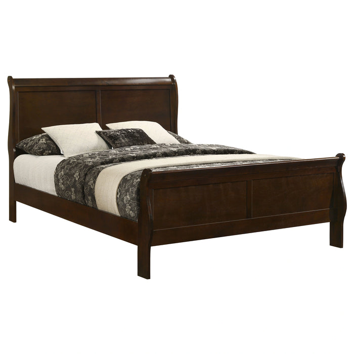 Five Star Furniture - Louis Philippe Sleigh Panel Bed