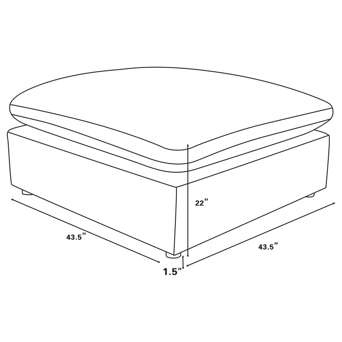 Five Star Furniture - Raleigh Ottoman