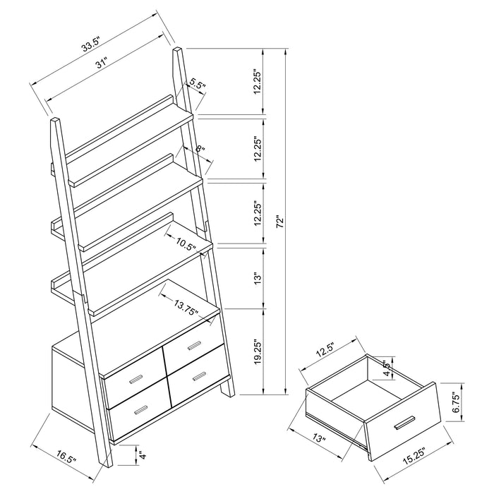 Five Star Furniture - Colella Bookshelf