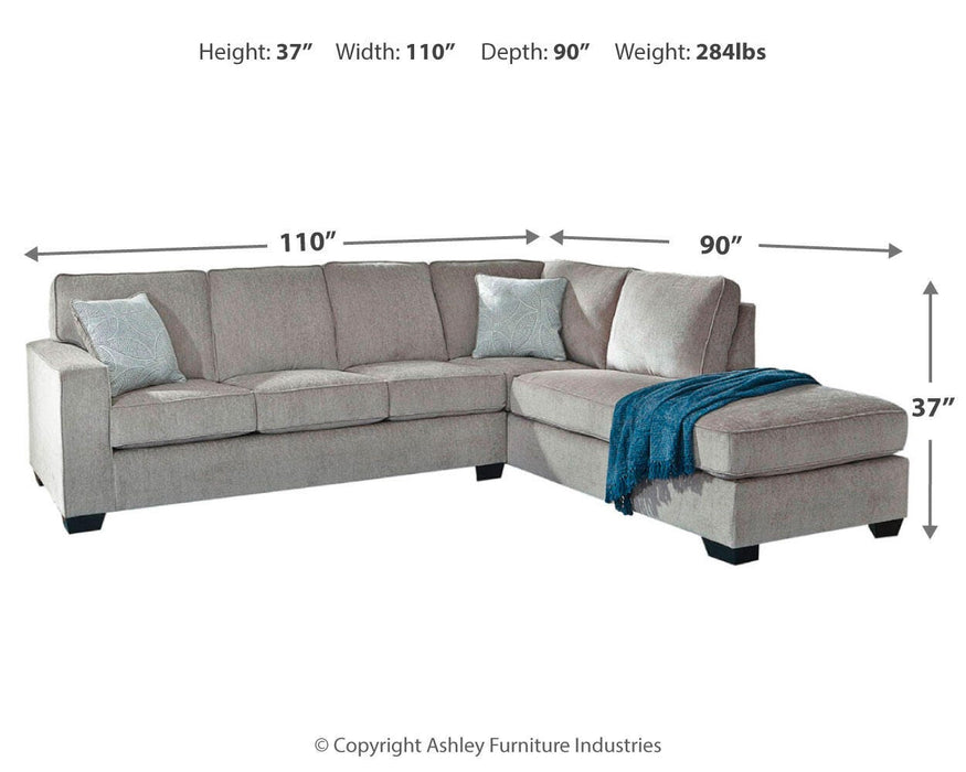 Five Star Furniture - Altari Sleeper Sectional with Chaise