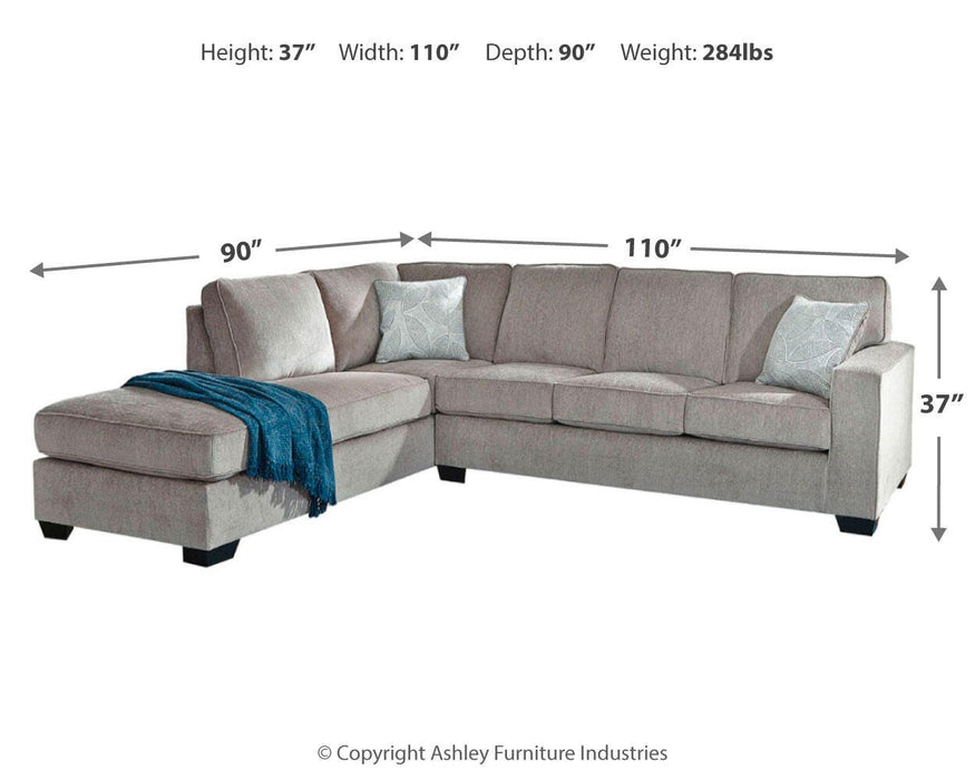 Five Star Furniture - Altari Sleeper Sectional with Chaise
