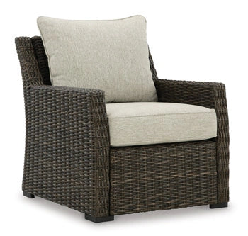Five Star Furniture - Brook Ranch Outdoor Lounge Chair with Cushion