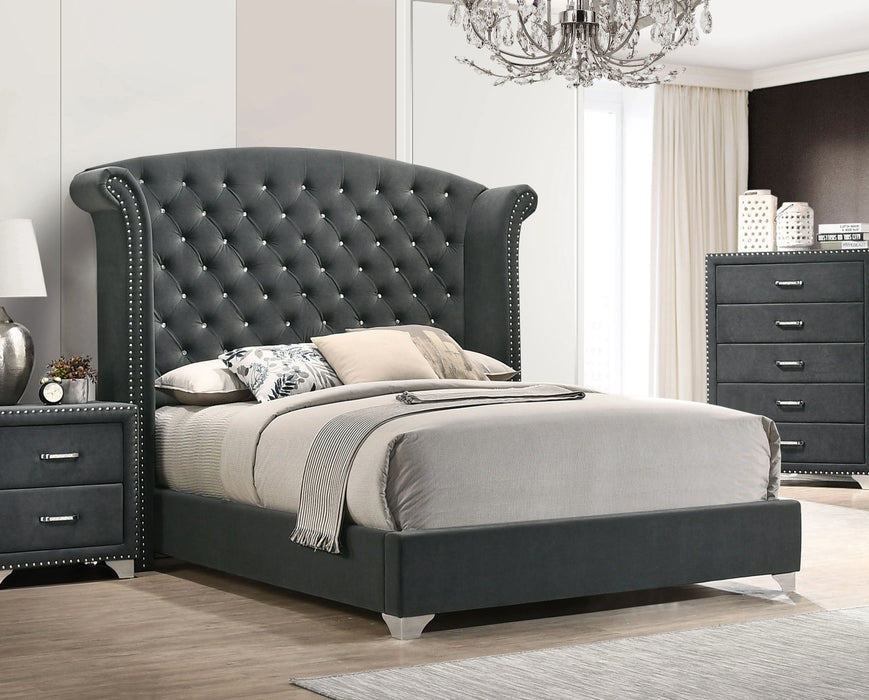 Five Star Furniture - Melody Wingback Bed