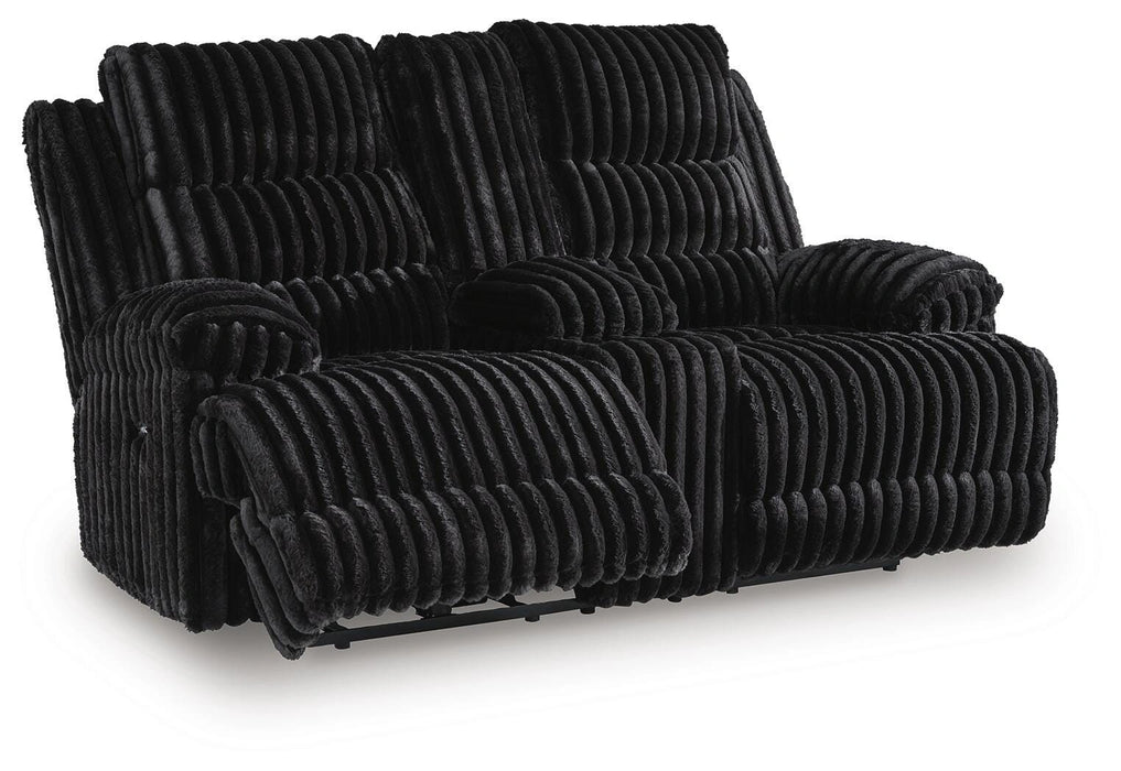 Five Star Furniture - Rhine Falls Reclining Loveseat with Console