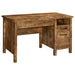 Five Star Furniture - Delwin Lift Top Office Desk with File Cabinet Antique Nutmeg image