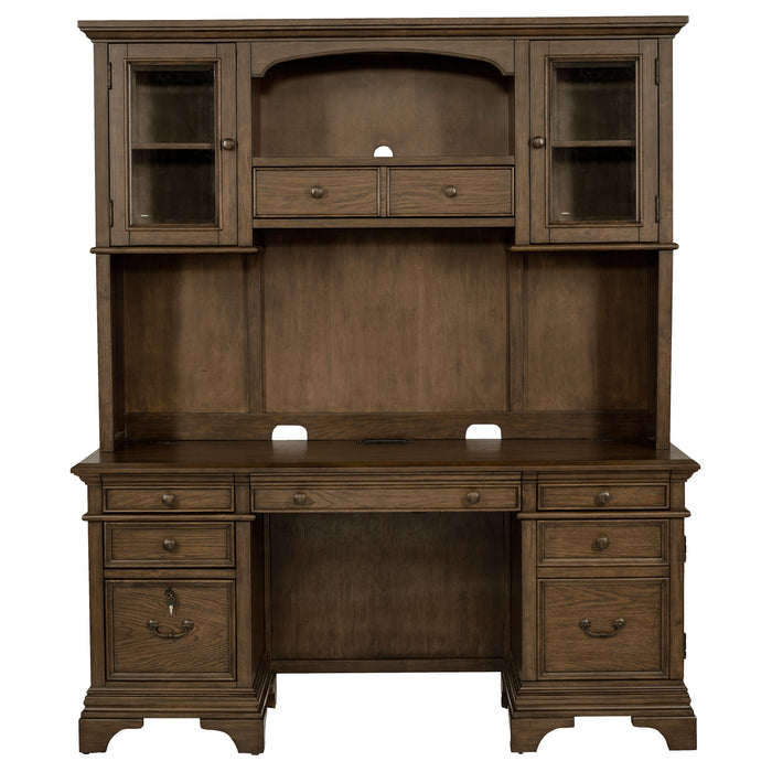 Five Star Furniture - Hartshill Credenza Desk with Hutch