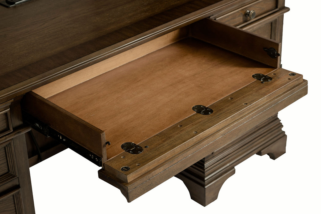 Five Star Furniture - Hartshill Credenza Desk with Hutch