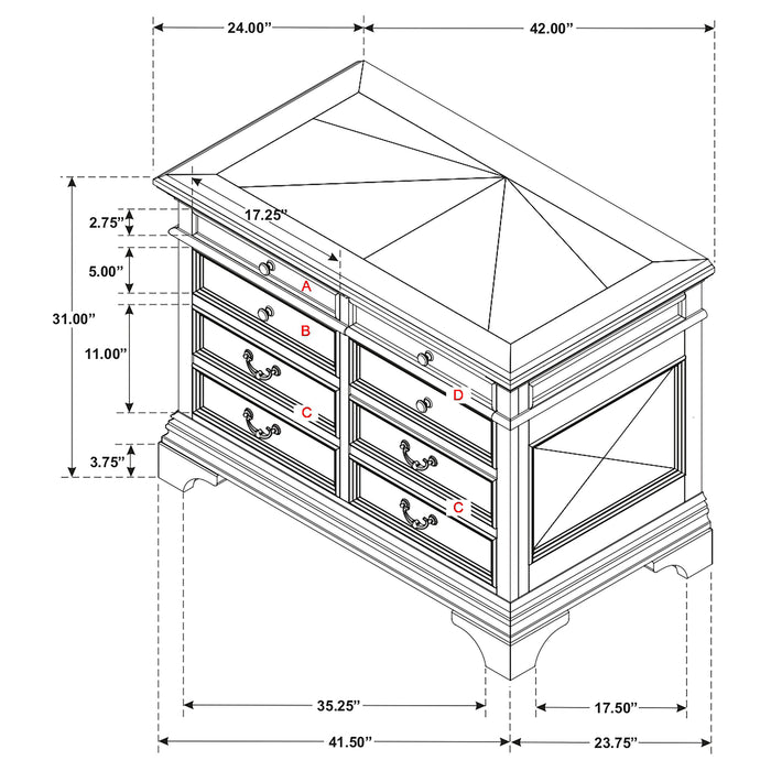 Five Star Furniture - Hartshill File Cabinet