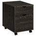 Five Star Furniture - Noorvik 2-drawer Mobile File Cabinet Dark Oak image