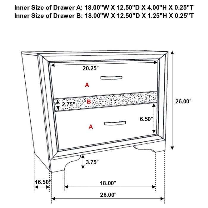 Five Star Furniture - Miranda Nightstand