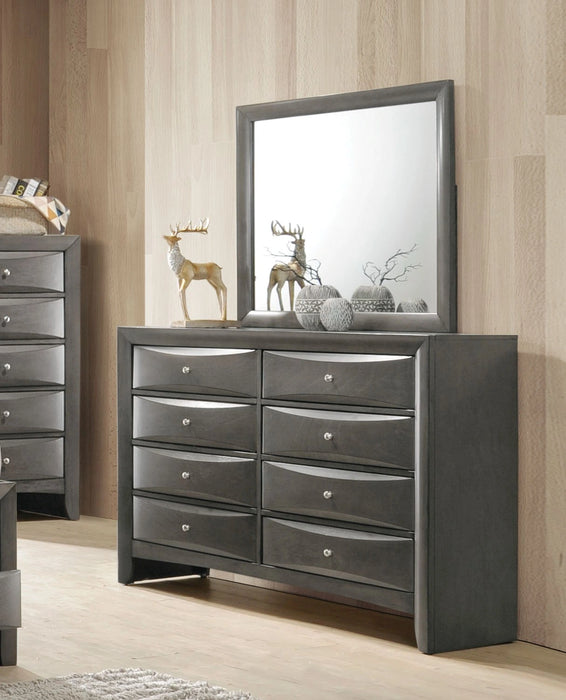 Five Star Furniture - Ireland Gray Oak Mirror