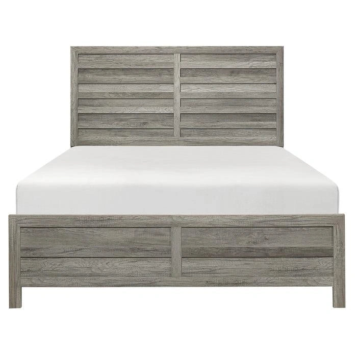 Five Star Furniture - Mandan Queen Panel Bed in Weathered Gray 1910GY-1*